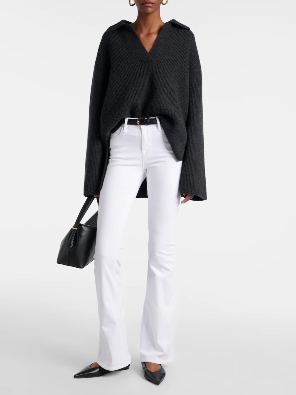 Frame Women’s White Flared Jeans